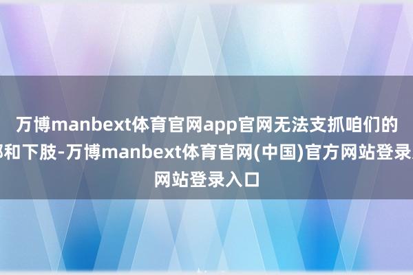 万博manbext体育官网app官网无法支抓咱们的足部和下肢-万博manbext体育官网(中国)官方网站登录入口