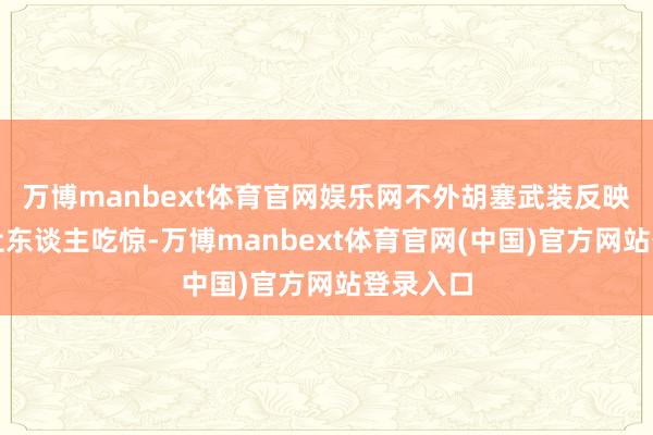 万博manbext体育官网娱乐网不外胡塞武装反映速率挺让东谈主吃惊-万博manbext体育官网(中国)官方网站登录入口