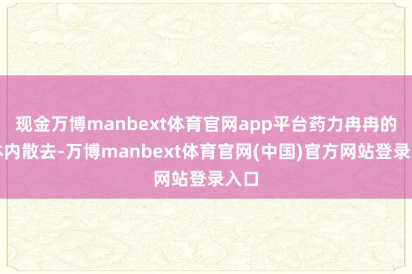 现金万博manbext体育官网app平台药力冉冉的在体内散去-万博manbext体育官网(中国)官方网站登录入口